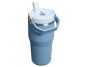 STANLEY Termoláhev s integrovanou slámkou The IceFlow™ Flip Straw 2.0 Tumbler 600 ml/20oz Indigo