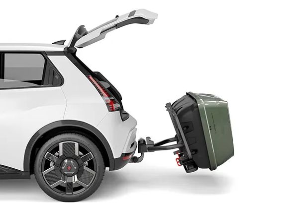 Náhled produktu - Zadní box Hapro Boxer M Sage Green Metalic +Hapro Boxer platform