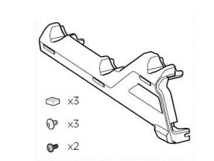 Thule Side cover left 3B 55691
