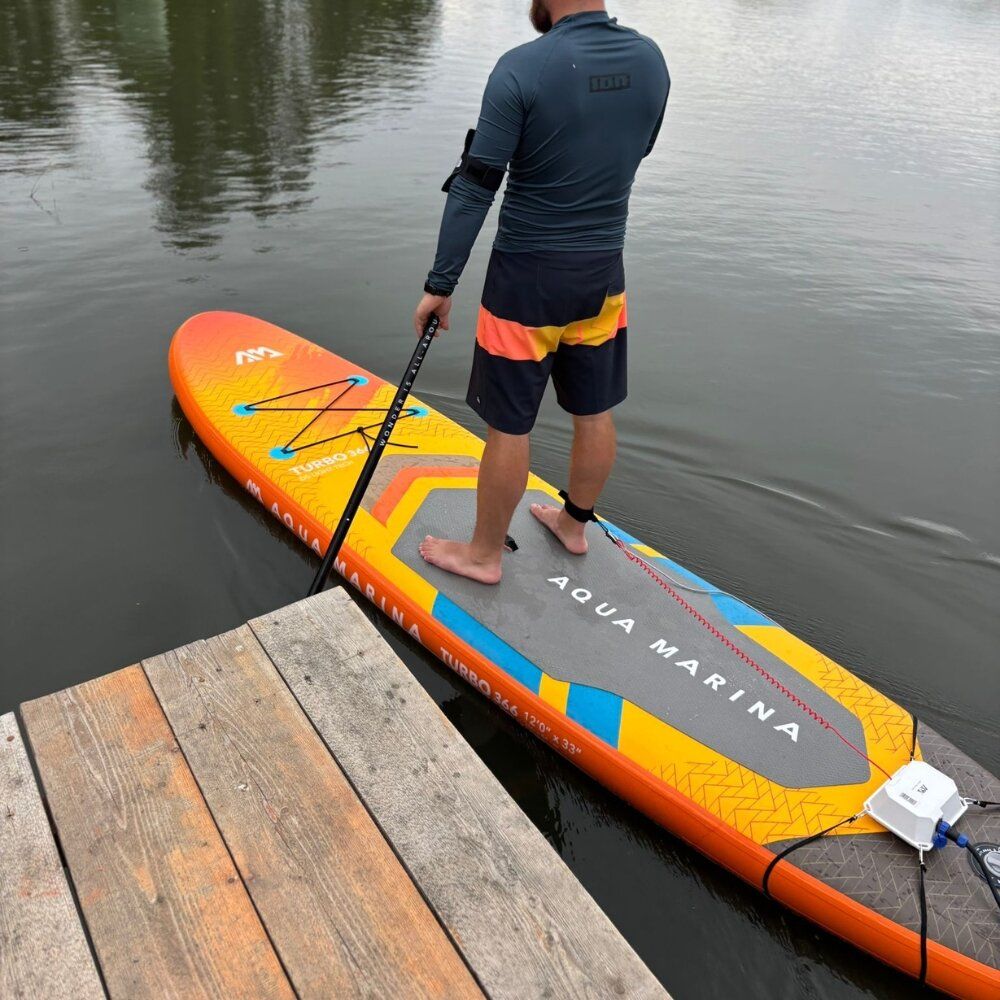 Náhled produktu - paddleboard s motorem AQUA MARINA GO Turbo 320
