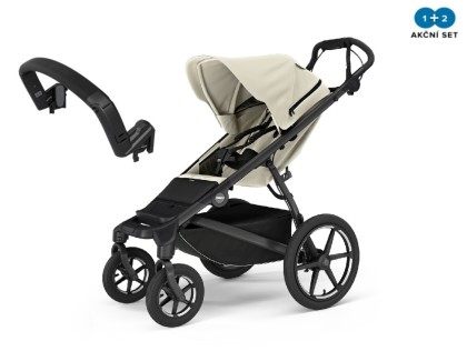 Thule Urban Glide 3 Soft Beige 4-Wheel MB + madlo + DOPRAVA ZDARMA