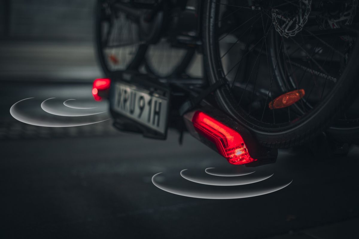 Náhled produktu - Thule Epos ParkSecure pro 3 kola s parkovacími senzory