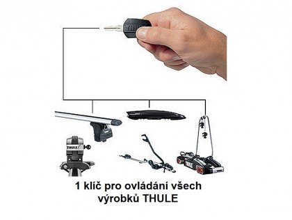 Náhled produktu - Zámek na přání ke střešnímu boxu Thule