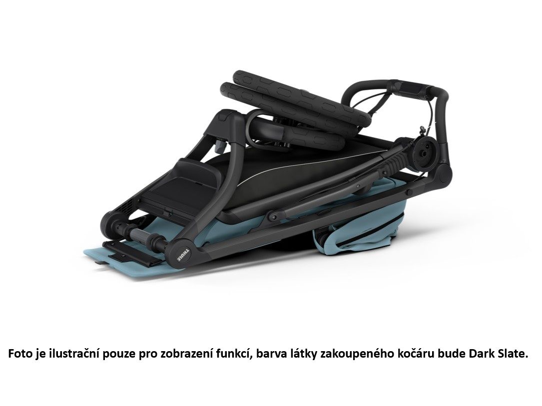 Náhled produktu - Thule Urban Glide 3 Dark Slate - MB  + hluboká korba (libovolná barva) NEW