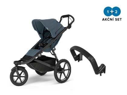 Náhled produktu - Thule Urban Glide 3 Dark Slate - MB + madlo NEW
