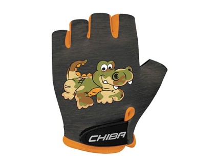 Cyklistické rukavice pro děti COOL Kids Krokodýl - M