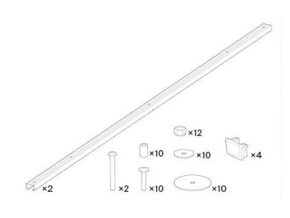 Thule Mounting rails 55798