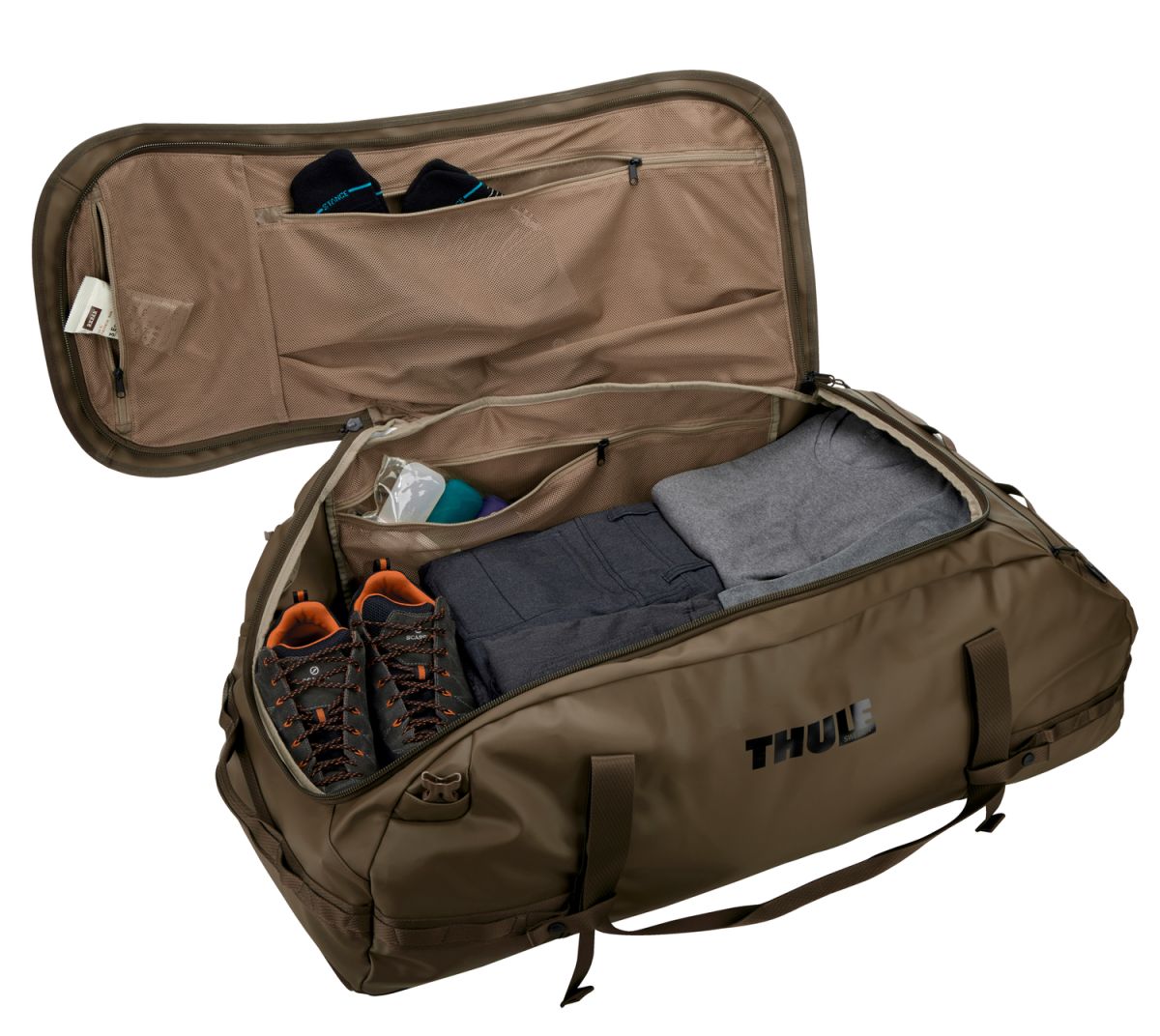 Náhled produktu - Thule Chasm sportovní taška 130 l TDSD305 - Deep Khaki