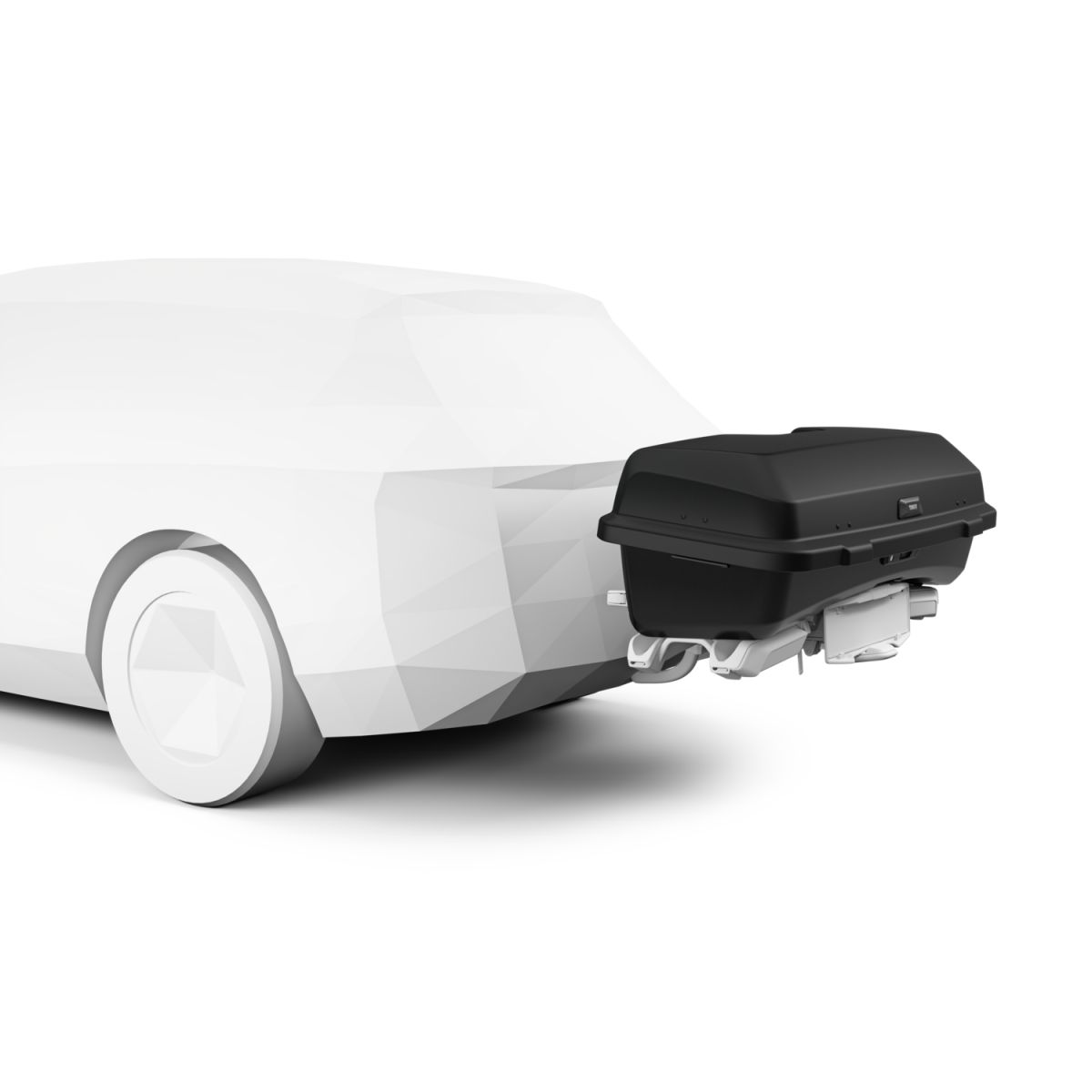 Náhled produktu - Thule Epos ParkSecure 2bike s parkovacími senzory + box Thule Santu