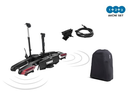 Náhled produktu - Thule Epos ParkSecure 2bike s parkovacími senzory + taška 9786 + zámek 9785