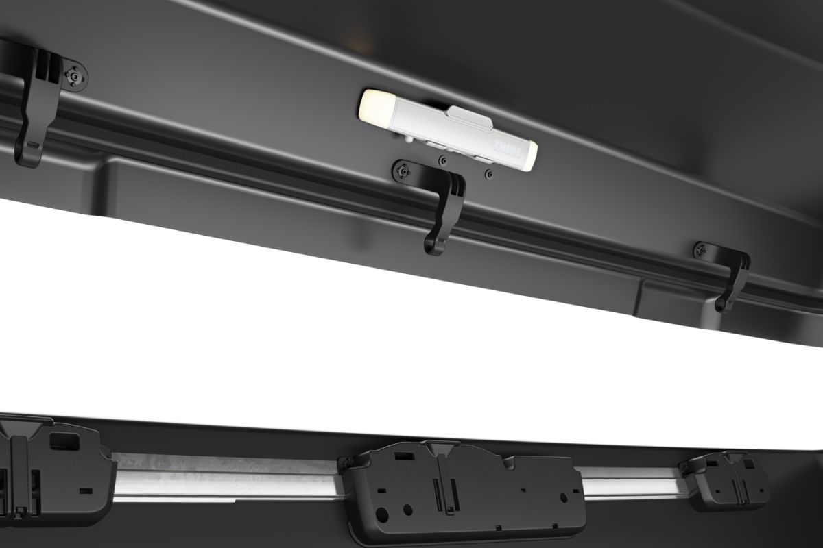 Náhled produktu - Thule Epos ParkSecure 3bike s parkovacími senzory + box Thule Santu