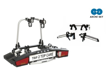 Náhled produktu - Nosič kol na tažné Trip 2 TOP CARE + 1 adaptér na 3. kolo