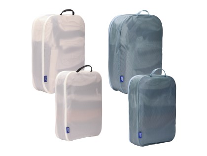 Thule Packing cube sada 2 velké a 2 střední organizéry TPCS205 - bílá/Pond Gray