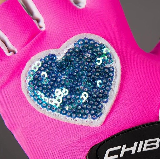 Náhled produktu - Cyklistické rukavice pro děti COOL KIDS Srdce - M