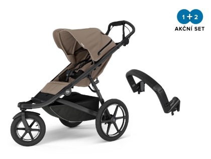 Thule Urban Glide 3 Tinted Taupe - MB + madlo NEW + DOPRAVA ZDARMA