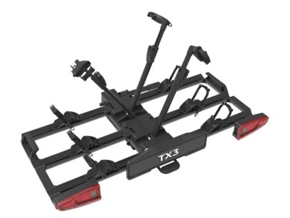 Nosič na tažné zařízení na 3 kola / elektrokola Spinder TX3L - sklopný skládací na karbonové rámy + DOPRAVA ZDARMA