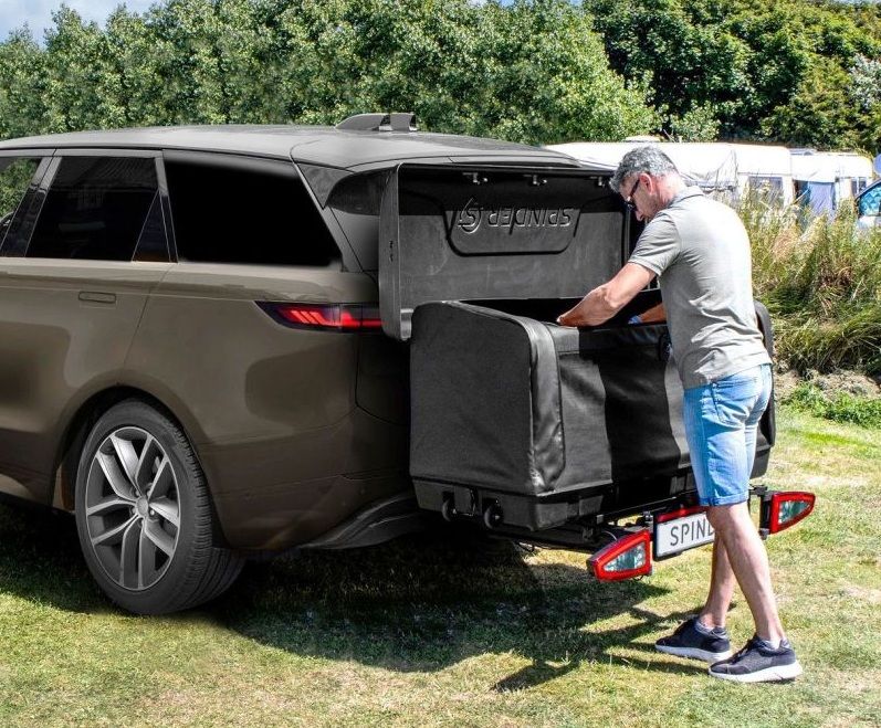 Náhled produktu - Nosič na tažné zařízení - samostatná základna / platforma Spinder SB3 pod zadní box
