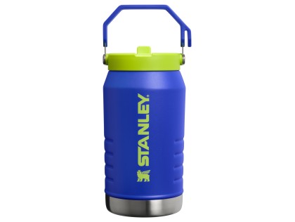 Náhled produktu - STANLEY Termoláhev s in. slámkou/brčkem The IceFlow™ Flip Straw 2.0 Jug 1,9 l/64oz Cobalt Chartreuse