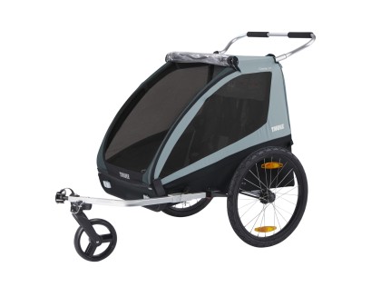 Thule Coaster XT - Lehký, dvojmístný vozík za kolo pro snadné dojíždění + DOPRAVA ZDARMA