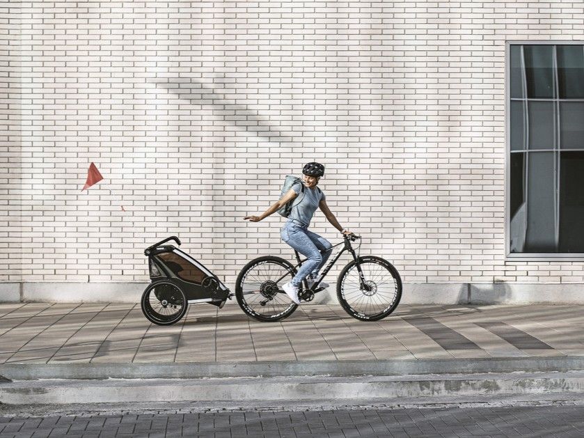 Náhled produktu - Thule Chariot Lite SINGLE Vintage Green