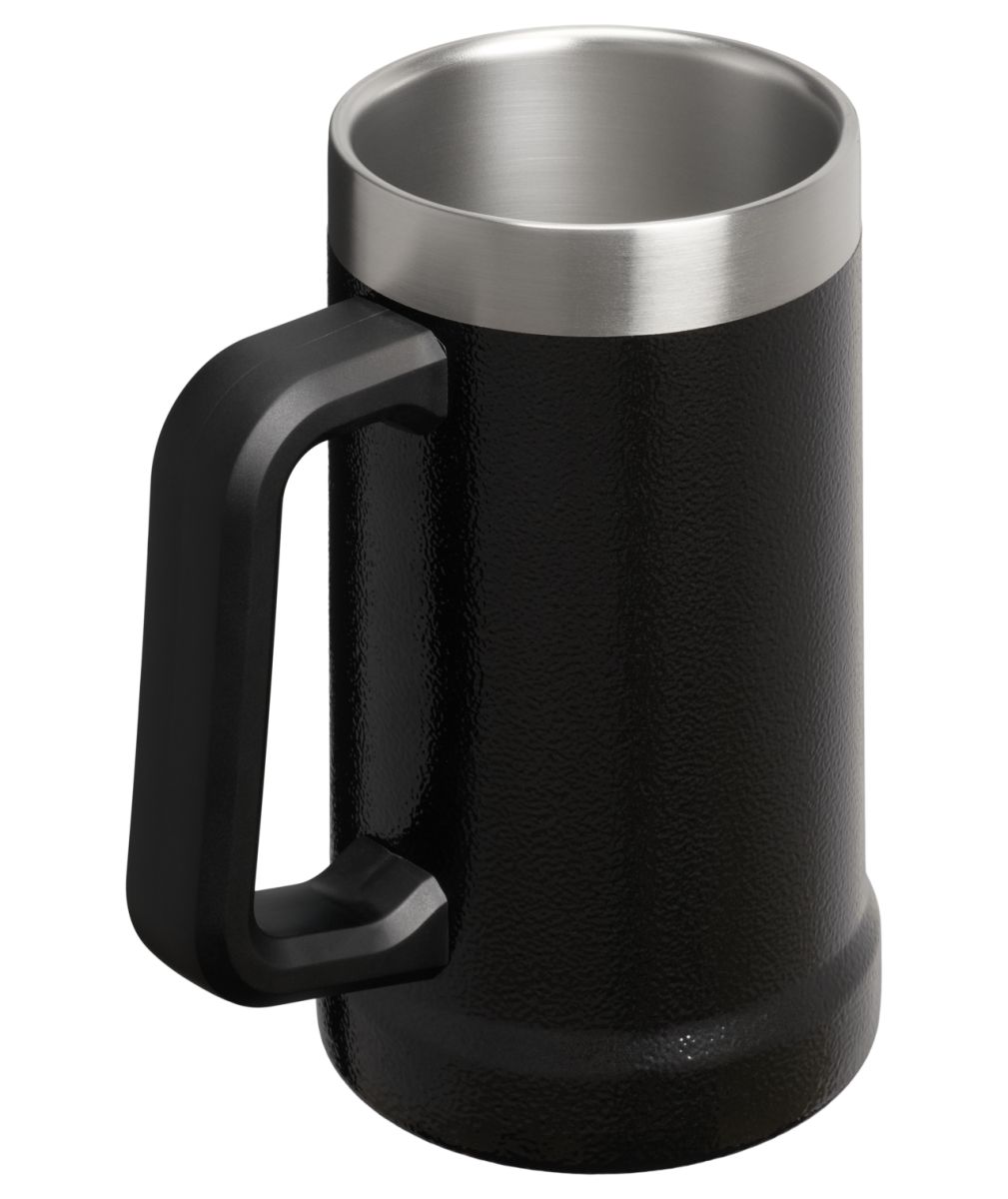 Náhled produktu - STANLEY Korbel na pivo The Big Grip Beer Stein 700 ml/24oz Hammertone Black