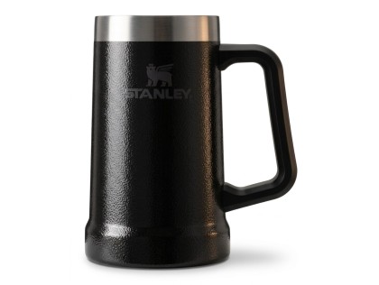 Náhled produktu - STANLEY Korbel na pivo The Big Grip Beer Stein 700 ml/24oz Hammertone Black