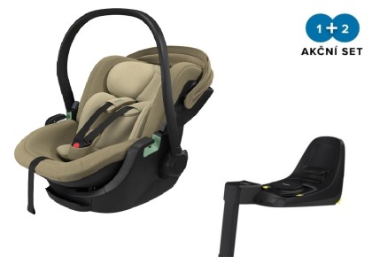 Autosedačka Thule Maple - Light Khaki + základna ISOFIX Thule Alfi + DOPRAVA ZDARMA