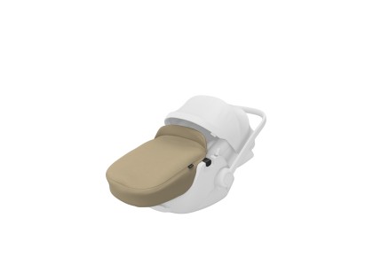 Fusak Thule Maple - nánožník na autosedačku pro novorozence Light Khaki