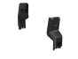 Thule Charm 2 in 1 Black + pláštěnky + ochranné sítě + Autosedačka Thule Maple + adaptéry