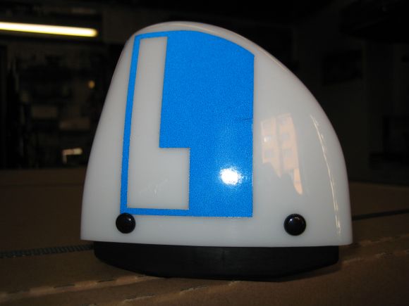 Náhled produktu - Svítilna AUTOŠKOLA magnetický transparent Car Lamp - Torola design