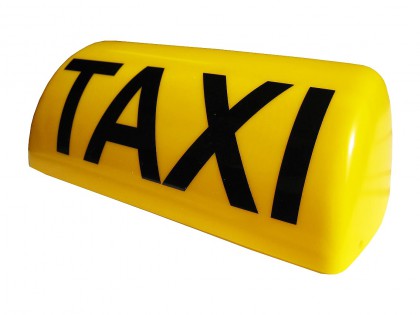Klobouk taxi svítilny Car Lamp (malá) - Torola design