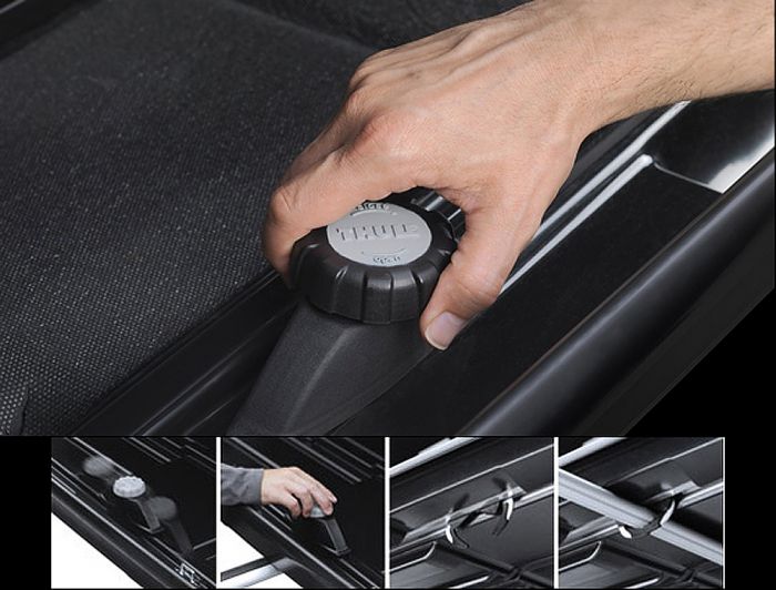 Náhled produktu - Střešní box Thule Touring Sport (600) černý lesklý